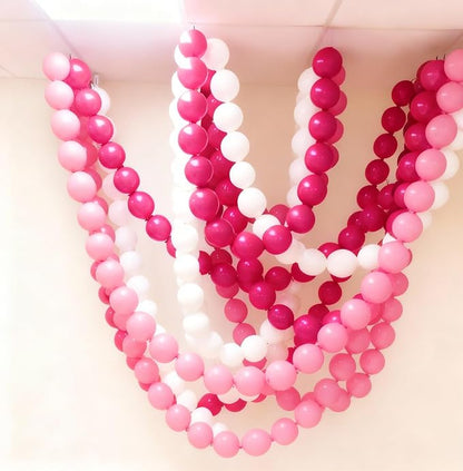 100 Pcs Link Balloon Quick Linking Latex Connected Balloons Linkable - Image 3