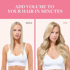 GOO GOO Clip in Hair Extensions Real Human Hair, Remy Human Hair Extensions Clip ins for Women, Natural Human Hair, 22inch 160g 7Pcs, #18A/613A Dark Blonde Highlighted Bleach Blonde
