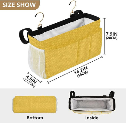 Bedside Caddy Hanging Bunk Bed Caddy Bed Organizer Hanging Pocket - Image 4