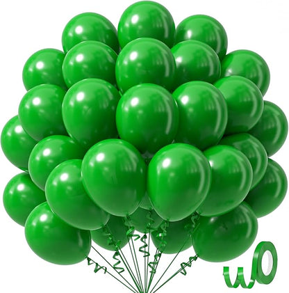 Green Balloons 12 inch, Baby Shower Party Decorations by Awenztech