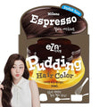 eZn Pudding Hair Dye, Ammonia-Free, Semi-Permanent DIY Korean Hair Dye Color with Keratin (Milano Essopresso)