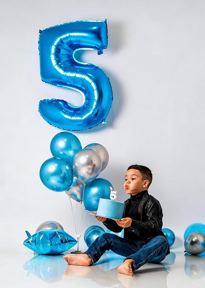 Numbers 23 Balloon 40Inch Blue Balloons - Image 4