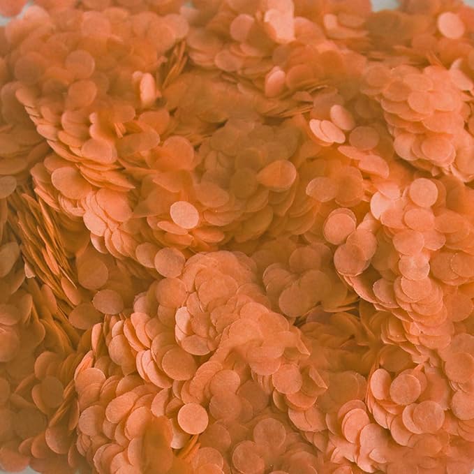 VHUWE Orange Confetti Balloons - Image 3