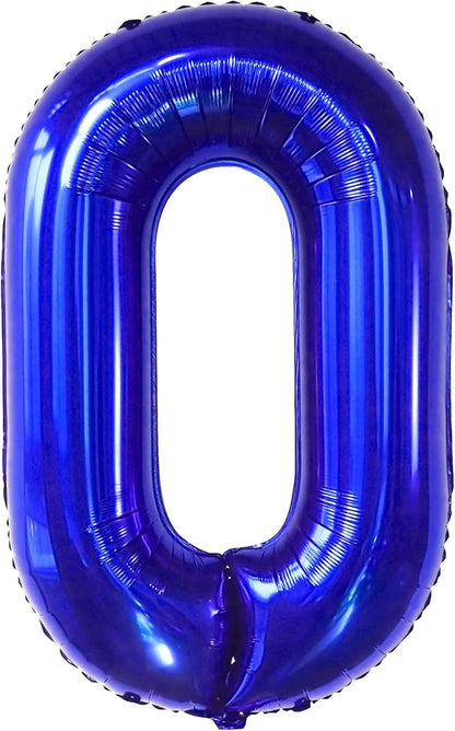 KatchOn Navy Blue Number 0 Balloon 40 Inch | 0 Navy Blue Balloons, 0 Navy Blue - Image 9