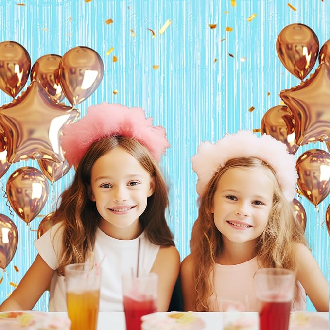 DECOCKRAT 3 Pack Foil Fringe Backdrop - Image 4
