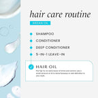 HASK ARGAN Repairing Shine Hair Oil for All Hair Types, Vegan, Color Safe, Gluten-free, Sulfate-free, Paraben-free - Pack of 3