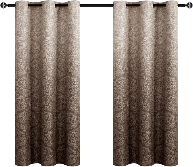 DWCN Brown Ombre Short Curtains - Image 8