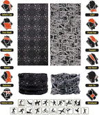 Headband Neck Gaiter Head Wrap Headwear Face Mask Magic Scarf Bandana for Men and Women