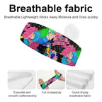 Anime Lesbian Lgbt Girl Pride Love Sweatbands Sports Headband for Men & Women Headband Outdoor