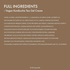 Dr.Ceuracle Vegan Kombucha Tea Gel Cream - Lightweight Watery Hydrating Moisturizer with Kombucha Tea Extract, Sunflower Seed Oil, Korean Skincare (75 g / 2.64 oz.)