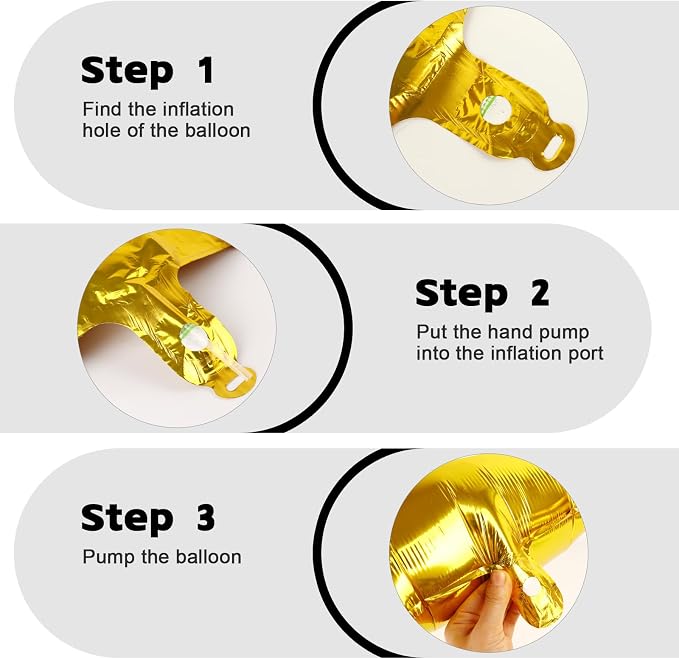 2026 Balloon 40 inch Gold Number Balloons - Image 4