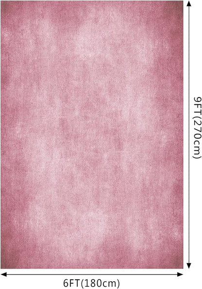 Pink Photo Backdrop Studio Abstract Texture Photography Background 6x9ft | - Image 2