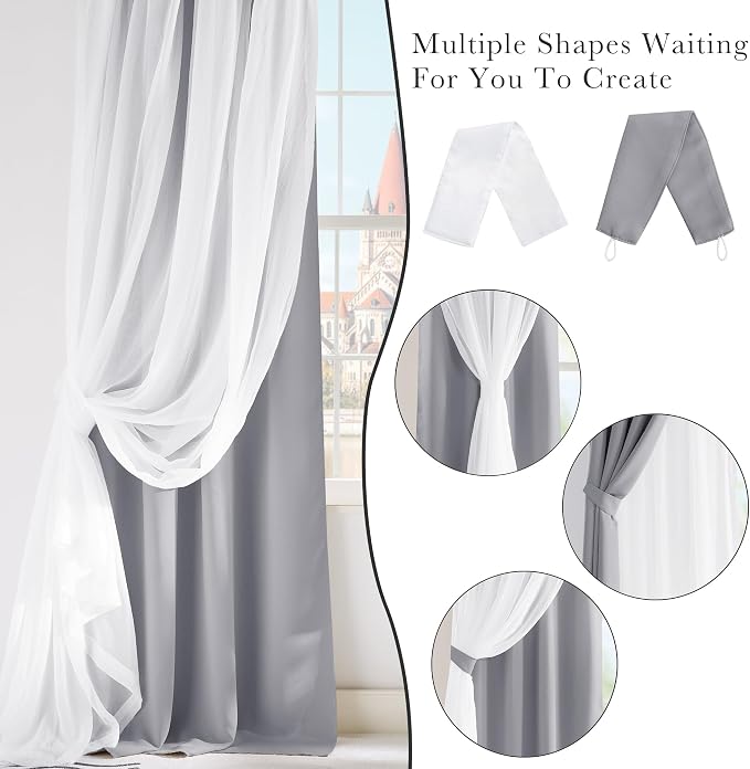 PONY DANCE Living Room Curtains, 52 x 84 inches - Image 8