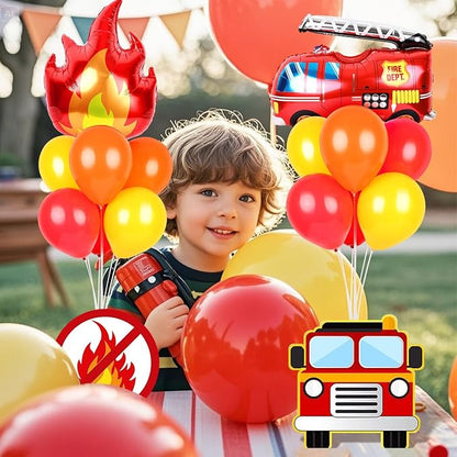 6 Sets Fire Fighting Party Balloon Stand Kit - Image 7