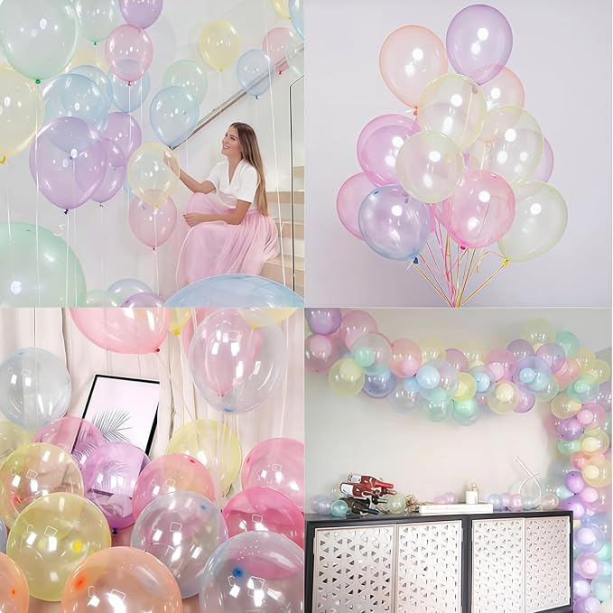 Pastel Rainbow Balloons, Pastel Color Balloons - Image 5