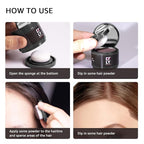 Root Touch Up Hair Shadow Powder for Thinning Hair, Eyebrows, and Beard Line for Women and Men (Auburn)