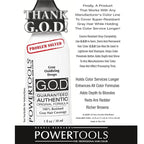 GOD, The Original Gray Oxidizing Drops | Guaranteed Authentic Original Formula l Mix Directly Into Formula For Guaranteed Grey Coverage (1 Fl Oz (Pack of 3))