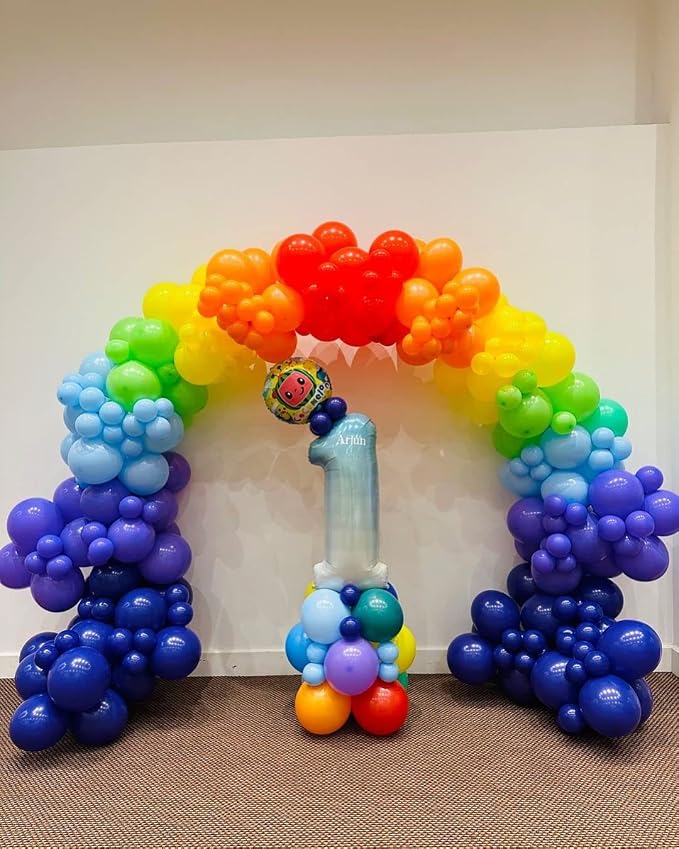 KBZVNAF Rainbow Balloons Latex Party Balloons - Image 7