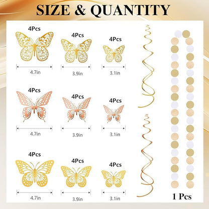 Champagne Gold Birthday Decorations - Image 6