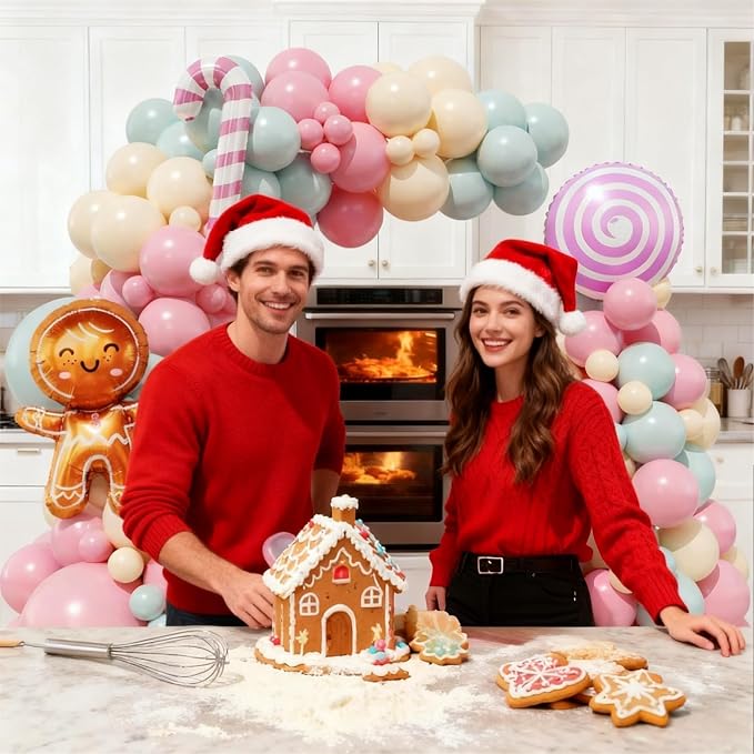 Christmas Balloon Arch Kit - Image 7