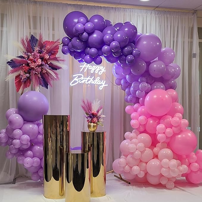 Pink Christmas Balloons - Image 4