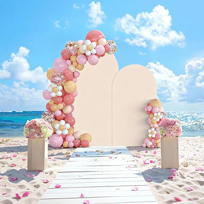 Wedding Arch Backdrop Stand Set of 2 - Image 4