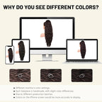 LEEONS 26 inch Drawstring ponytail Extension, Long Wavy pony tails hair extensions for Women - Synthetic Hairpiece Ponytail for Daily Use (Copper Brown)