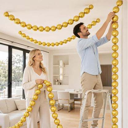 Gold Linking Balloons - Image 3