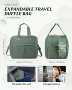 Gym Bag Womens,Travel Duffel Carry on Bag Sport Tote Bag Weekend Overnight Bag