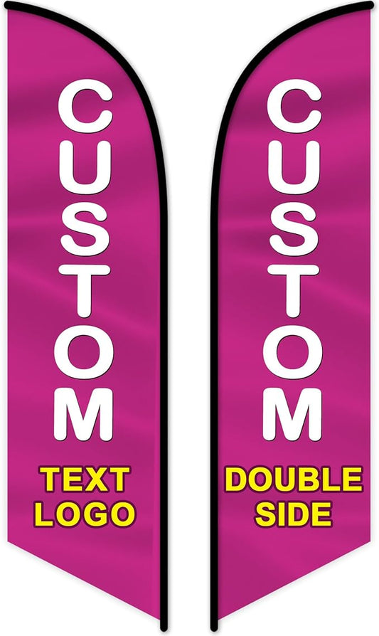 Custom Advertising Feather Flags by PAPDWHZL