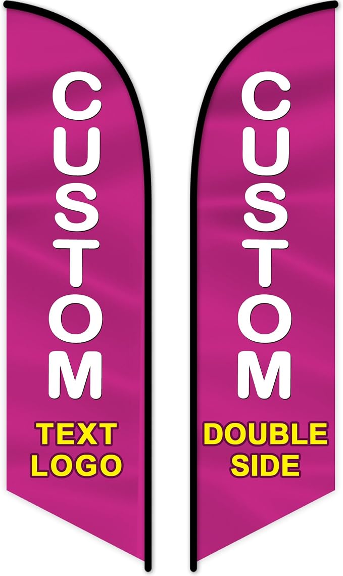 Custom Advertising Feather Flags by PAPDWHZL