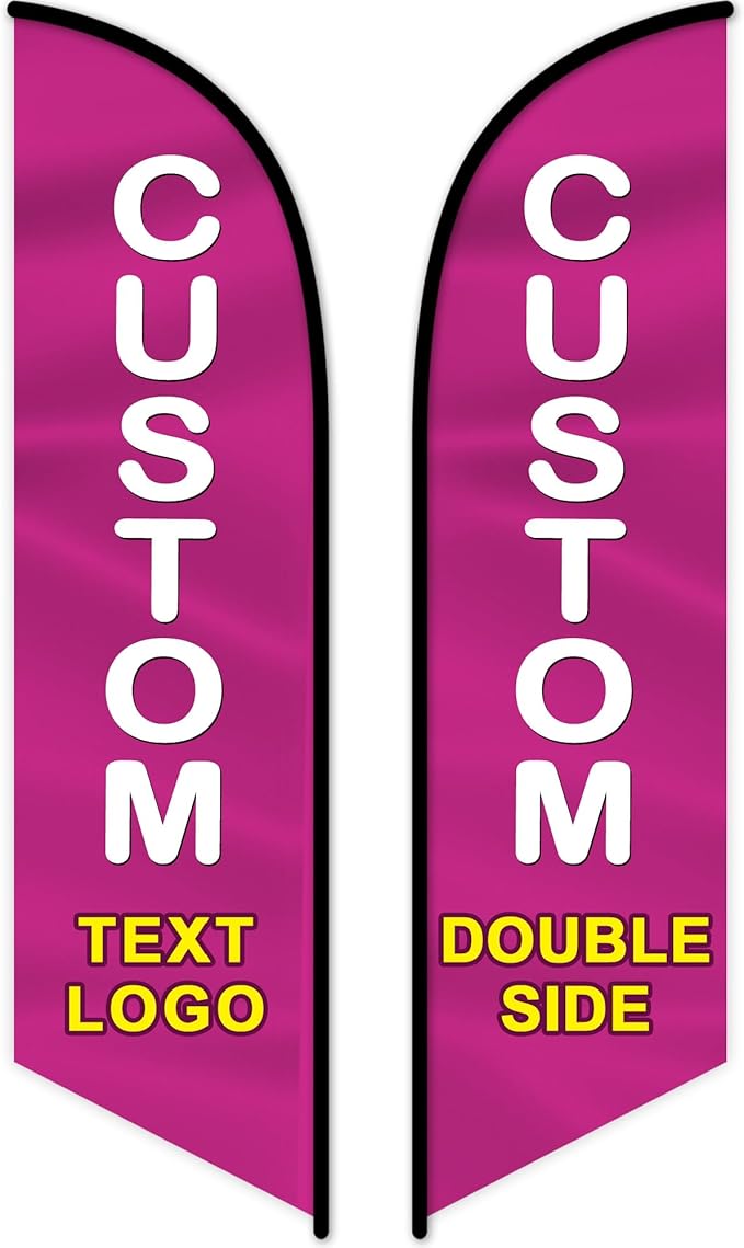 Custom Advertising Feather Flags by PAPDWHZL