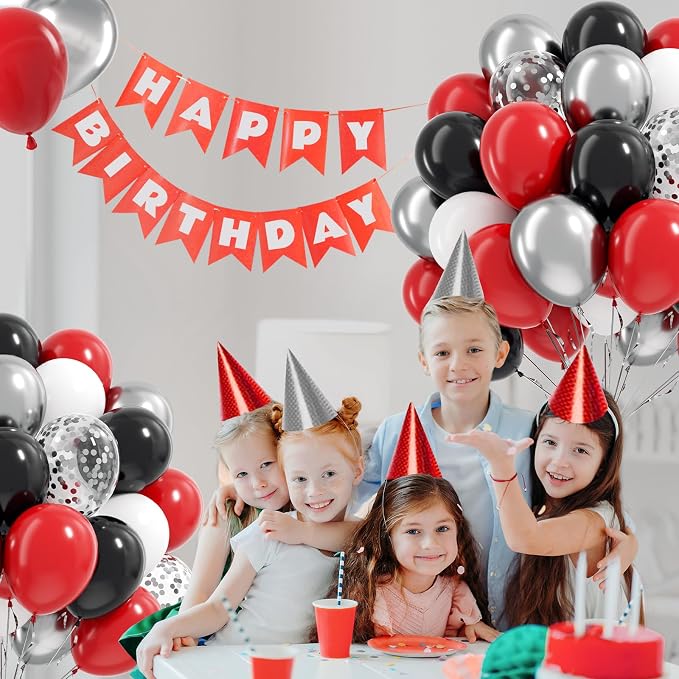 Red and Black Balloons - Image 6