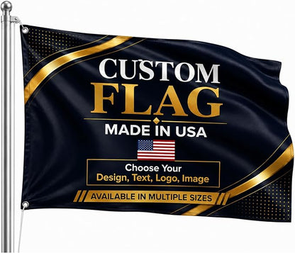 Custom Flag by BCB Print; Personalized Outdoor Flag by BCB