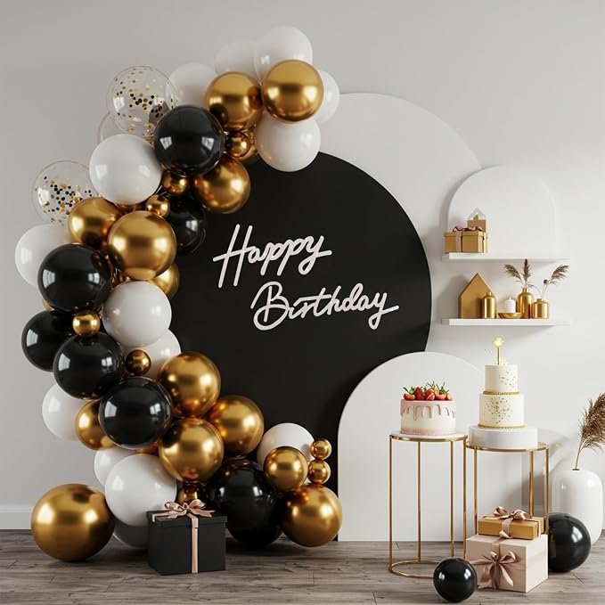 TONIFUL Happy Birthday Sign for Backdrop - Image 4