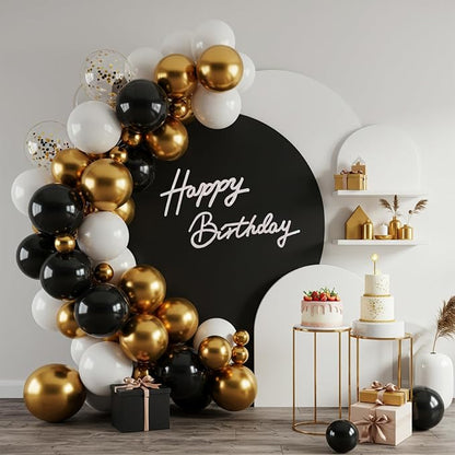 TONIFUL Happy Birthday Sign for Backdrop - Image 4