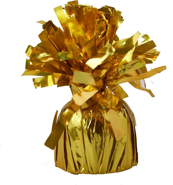 Pack of 12 Foil Metallic Balloon Weight 6 oz by SimpleElements