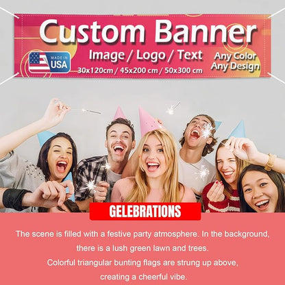 Custom Banner Personalized Backdrop Sign - Image 4