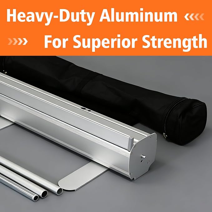 Customized Retractable Banner Aluminum Alloy Frame Portable, Suitable - Image 4