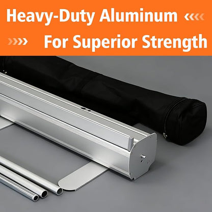 Customized Retractable Banner Aluminum Alloy Frame Portable, Suitable - Image 4