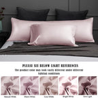 TELUS Body Cooling Pillow Case Cover, Bamboo Rayon & Lyocell Pillowcase with Zipper Closure, Breathable Pillow Case for Hot Sleepers and Night Sweats, 20x54 inches, Light Pink