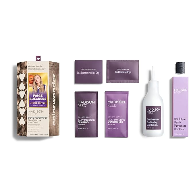 Madison Reed colorwonder Demi-Permanent Hair Color, Effortless At-Home Hair Dye, Ammonia-Free, Cruelty-Free, Unconnic Blonde (ANG Beige Ash Blonde), Pack of 1