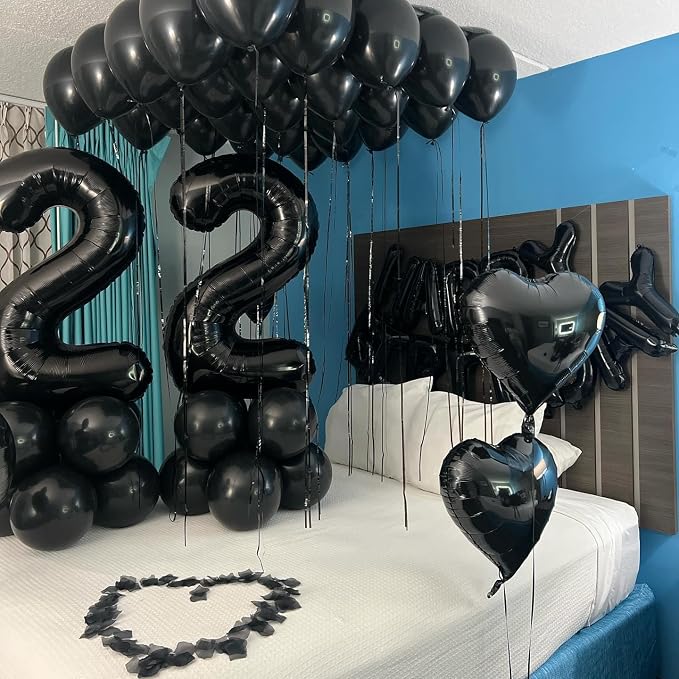 Black 20 Balloon - Image 3