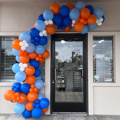 HILAVO Blue and Orange Balloons - Image 6