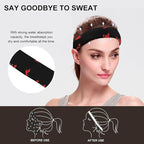 Headband, Sweatband Headbands for Running, Cycling, Football, Yoga, Cute Cartoon Crabs Hairband for Women and Men
