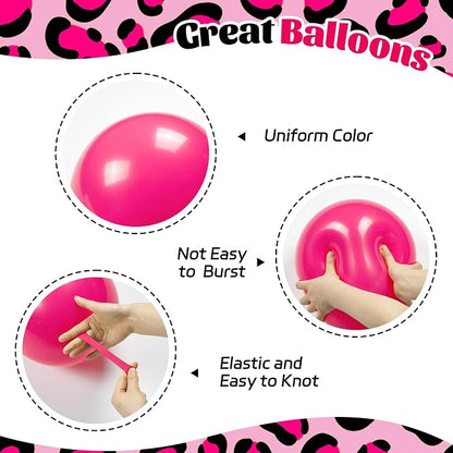 Pink and Black Balloons - Image 3