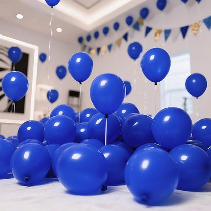 200pcs Royal Blue Balloons 5 Inch, Small Mini Latex Balloons - Image 8