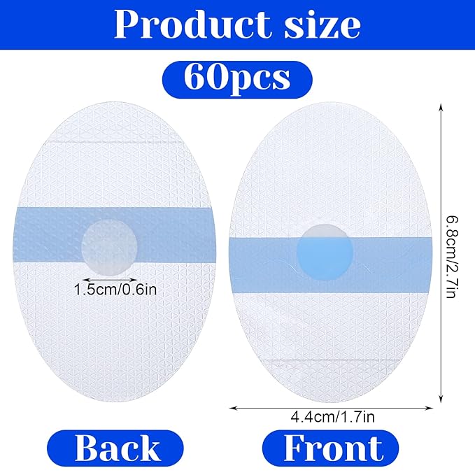 60 PCS Ear Covers, Large Size Upgarde Silicon-Gel Material Ear Covers with Cotton Ball Waterproof Ears Protection Disposable Ears Plugs for Adults and Babies Shower Bath Hair Washing Swimming
