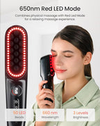 NAPRE Electric Scalp Massager,Head & Hair Massager Scalp Stress Relax,Cordless Handheld Muscle Massager with Horizontal Vibration-5 Speed 2400 RPM for Face,Neck,Shoulder & Body,Includes Charging Dock