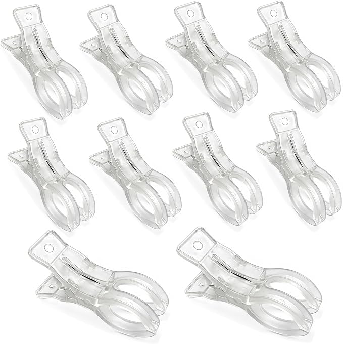 20 Pcs Spring Clamps for Crafts, Balloon Arches & Backdrops 3.5” Clip Set | - Image 5